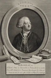 Retrato de Honoré-Gabriel Riqueti, conde de Mirabeau